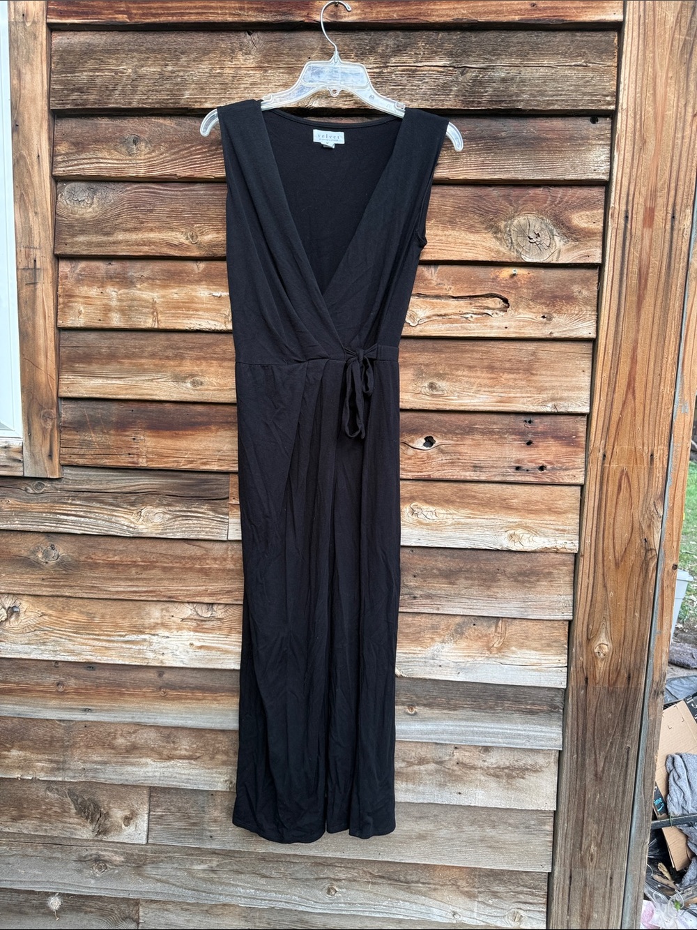 Velvet jumpsuit